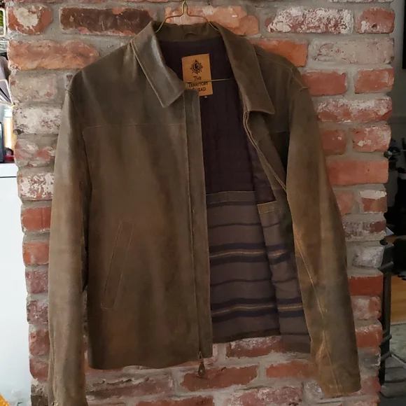Mens Territory Ahead leather jacket